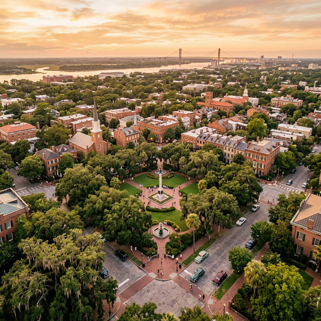 Beautiful Georgia landscape
