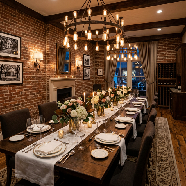 Silva private dining room